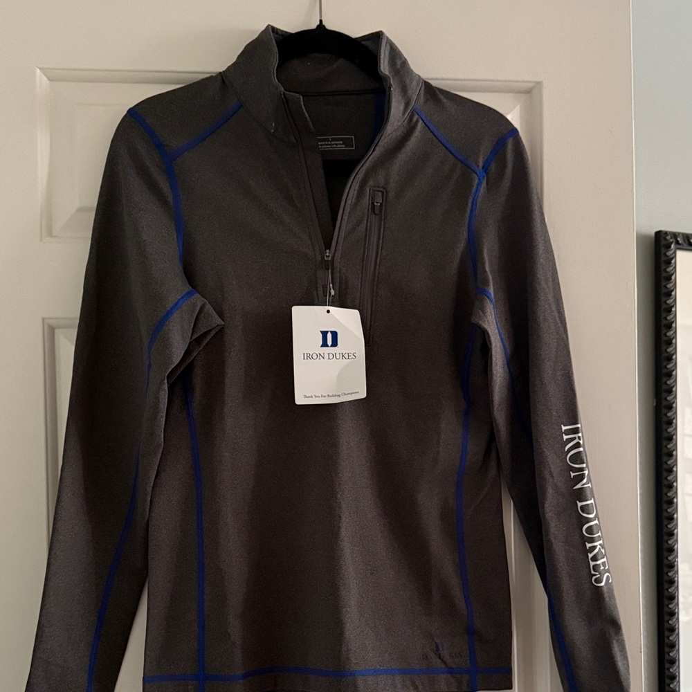 Iron Dukes Women's Gray Sweatshirt with Blue Accents